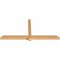 Ekena Millwork Eugene Smooth Timber Gable Bracket, Western Red Cedar, 72"W x 33"H x 3 1/2"D x 3 1/2"F, 11/12 Pitch GBW072X33X0404EUG00SWR - alternate 3